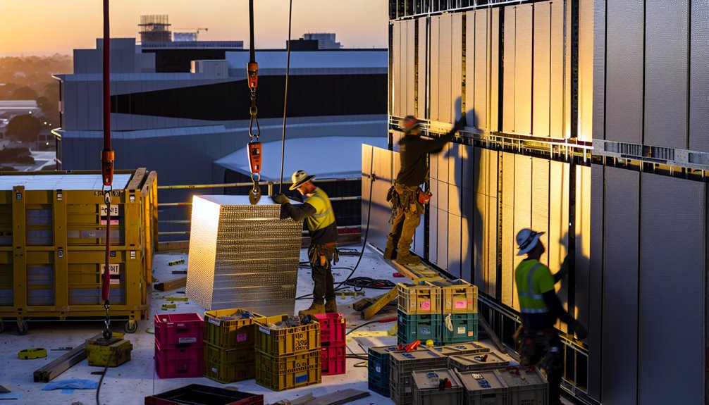 aluminum panels enhance installation efficiency