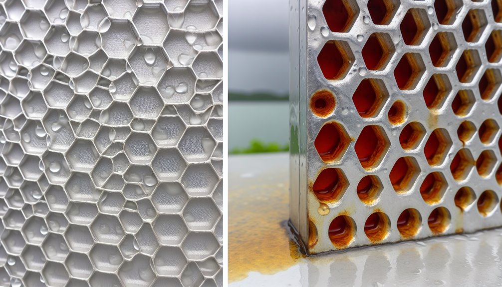 corrosion behavior varies significantly