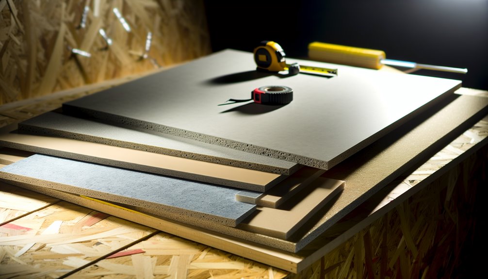 cement board types explained