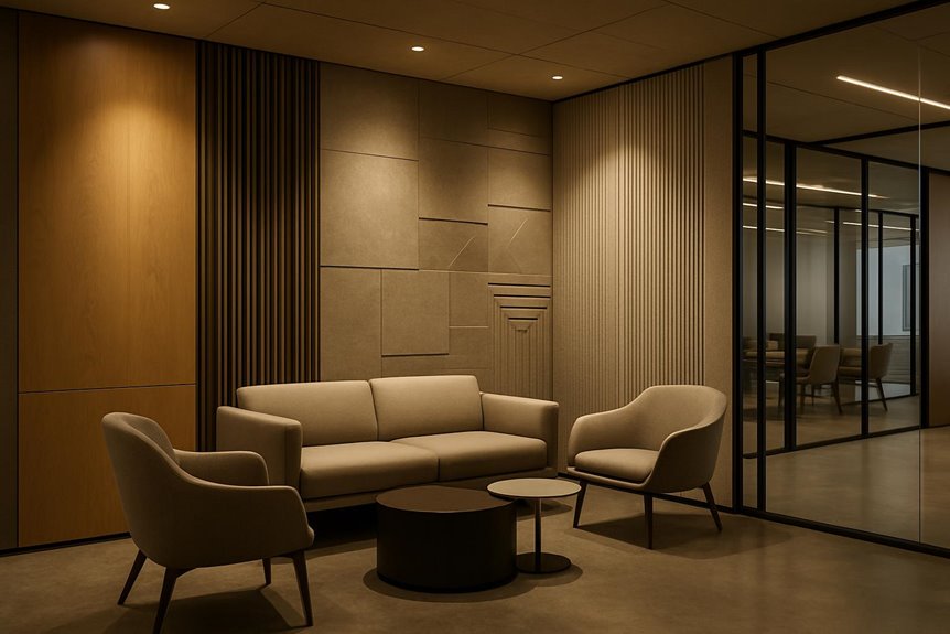 lighting enhances panel perception