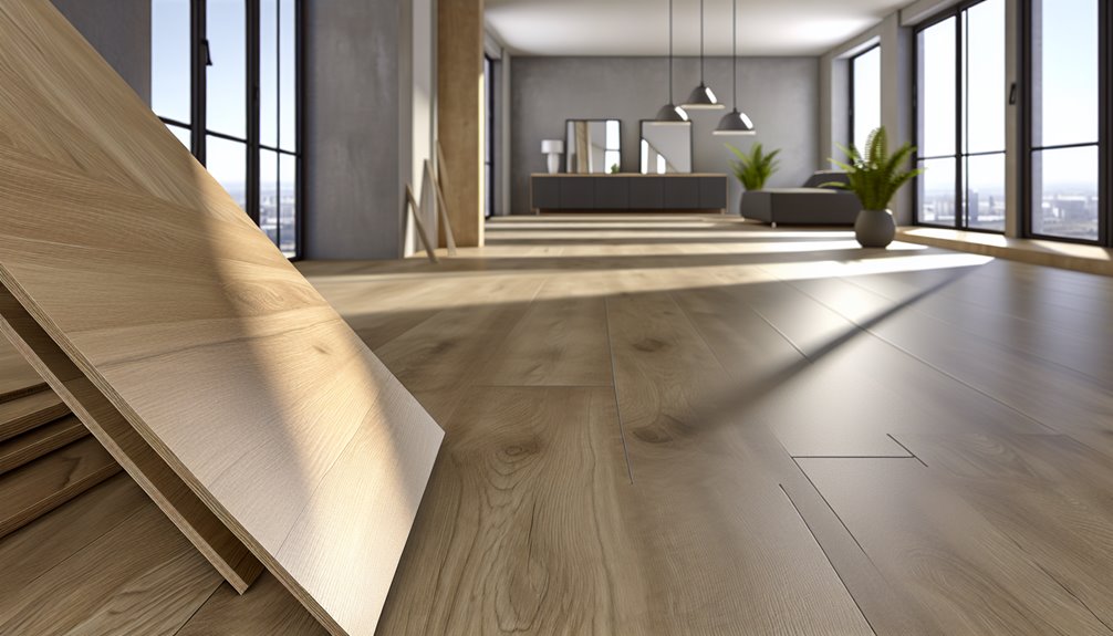 waterproof synthetic laminate flooring