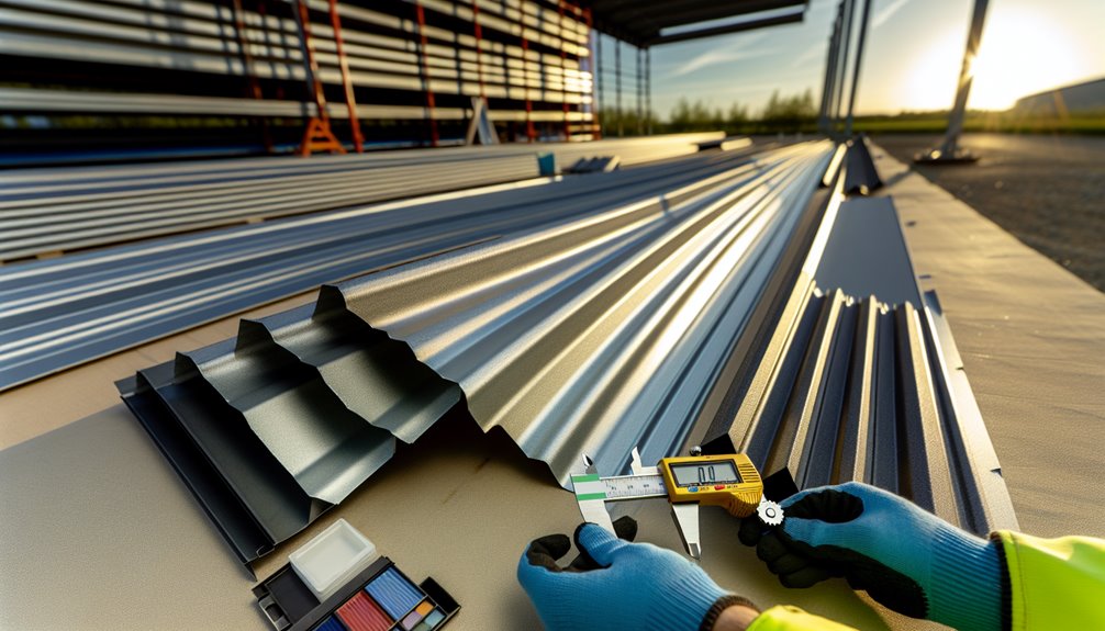 profiled metal panel considerations