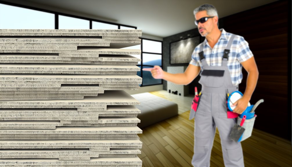 cement board usage limitations