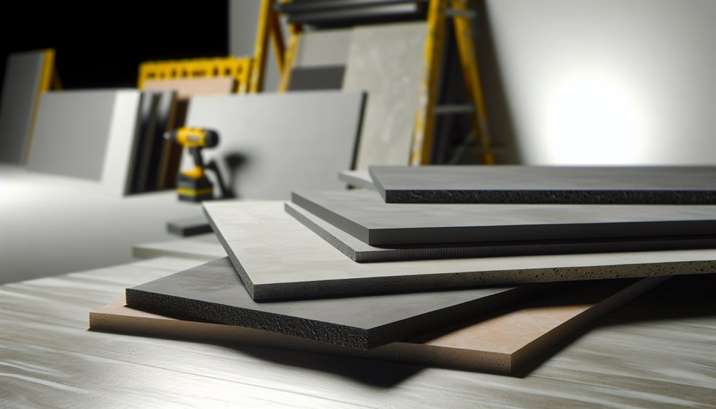 Cement Board Types: Materials and Applications Guide